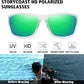STORYCOAST Polarized Sports Sunglasses for Men Women Unbreakable Frame Cycling Fishing Driving