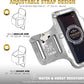 TRIBE Running Phone Holder Armband. iPhone & Galaxy Cell Phone Sports Arm Bands for Women, Men, Runners, Jogging, Walking, Exercise & Gym Workout. Fits All Smartphones. Adjustable Strap, CC/Key Pocket