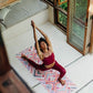 YOGA DESIGN LAB | The Combo Yoga Mat | 2-in-1 Mat+Towel | Eco Luxury | Ideal for Hot Yoga, Power, Bikram, Ashtanga, Sweat | Studio Quality | Includes Carrying Strap!