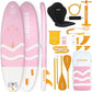 Inflatable Paddle Board for Adults with Accessories Included, Oar, Fins, Pump. Stand Up Paddleboard Great Stability and Resistance. 10’ x 33" x 5.9", Maximum Load 286 lb