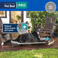 COOLAROO Cooling Elevated Dog Bed PRO Standard, Fits in 48in Crate, Easy Assembly Frame, Steel Grey.