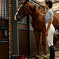 9PCS Horse Grooming Kit Curry Comb Sweat Scraper Horse Bathing Supplies Grooming Tools with Storage Bag Shadowberry
