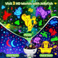 Panda Gifts,【3 Films+ 30 Sounds】Panda Night Light,【93 Effects+ Remote】Toddler Boys Toys for Boys 3-5, [3 Brightness 5-995 min Timer] Girls Toys Age 6-8, Kids Gifts for Kids Toys for Ages 5-7