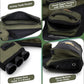 SUNYA Archery Hip Quiver for Arrows. Includes 3 Tubes Arrow Holder, Accessories Pockets and Waist Belt. Fit for Compound and Recurve Bow Practice.