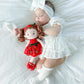 Soft Baby Doll Toys for Girls (12''), My First Christmas Dolls, Baby Rag Doll Plush Toys for Toddler Kids Infants -Baby Jinglebelle-Christmas Limited Edition