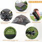 Outdoor Cat Play Tent for Indoors and Outdoors (X- Large Portable Pet House, Outdoor Cat Enclosure for Cats, Rabbits and Small Animals Easy to Connect with Run Tunnels, Cubes (Patented)