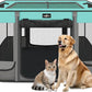 Pet Playpen, Foldable Waterproof Puppy Tent, Portable Cat Playpen, Dog Kennel, Breathable Mesh Crate, Play Pen with Carrying Case, Kitten Pennel, Indoor OutdoorTravel Camping for Small Animal.