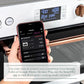 Café Couture Oven with 14 essential cooking modes, including Air Fry, CrispFinish, Bake, Broil, Roast, Toast, Pizza, WiFi & Smart Connected, Voice Control, Countertop Small Appliances, Matte White