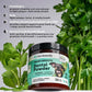 Dog Breath Freshener Dental Powder for Teeth Cleaning Plaque Off, Dental Care for Dogs, Tartar Remover for Teeth with Natural Herbal Blend + Postbiotics (Mint - 30 Servings)