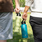 Insulated Water Bottle 24oz Stainless Steel Sport Bottles with 3 Lids,Macaron Green