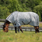 HORZE Warren Soft Adjustable Genuine Leather Horse Halter | Stainless Steel Hardware - Light Brown - Cob