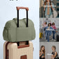 Gym Bag for Women, Travel Duffle Bags with Wet Pocket, Lightweight Carry on Bag Overnight Weekender Duffel Bag, Water Resistant (Grey Sage)