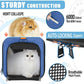 Pet Carrier Large Cats 20 lbs Top Load/Soft Sided Small Dog Travel Carriers/Collapsible Carrier Bag for Medium Cat Puppy/Sturdy Transport Carriers Long Trips/Medium Cats 15 pounds Blue