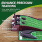 Indoor Putting Mat - Green with 3 Tracks & Auto Ball Return, Mini Golf Game & Practice Equipment, Gift for Golfer Lovers
