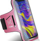 TRIBE Running Phone Holder Armband. iPhone & Galaxy Cell Phone Sports Arm Bands for Women, Men, Runners, Jogging, Walking, Exercise & Gym Workout. Fits All Smartphones. Adjustable Strap, CC/Key Pocket