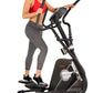 Sunny Health & Fitness Elliptical Trainer Machine w/Built-in Pulse Sensor, Low Impact Cardio Exerciser & Full-Body Cross Training for Home, Optional Free SunnyFit App Link & Electric w/300LB Load