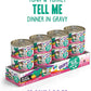 Weruva B.F.F. OMG - Best Feline Friend Oh My Gravy!, Tuna & Turkey Tell Me with Tuna & Turkey, 2.8oz Can (Pack of 12)