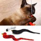 Cat Toys for Indoor Cats,Interactive Door Hanging Cat Toys Attached with Catnip/Feathers/Birds/Worm Toys for Cats/Kitten Toys(3 Pack)