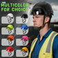 Aolamegs Construction Hard Hats for Adults - Hard Hats Construction OSHA Approved with Smoke Visor for Men Women, ANSI Z89.1 Vented Safety Helmet, Hard Hat with Chin Strap,6 Point Suspension （Black