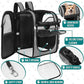 PetAmi Dog Backpack Carrier for Small Large Cat, Pet, Puppies, Ventilated Pet Hiking Backpack Travel Bag, Airline Approved Cat Backpack Carrier, Safety Back Support, Camping Biking, Max 18 lbs, Grey