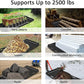 Yard Drag Sled, 1/8" Thickened HDPE, Upgraded Heavy Yard Drag Sled, Suitable for Hauling Various Heavy Items,Yard Debris,Lumber, Construction Materials