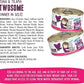 Weruva Best Feline Friend (B.F.F.) Tuna & Tilapia Twosome with Tuna & Tilapia in Gelée Cat Food, 5.5oz Can (Pack of 24)