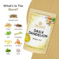 BREWIX, Dandelion Root Detox Tea (25 Pyramid Tea Bags) Caffeine-Free Herbal Blend with Ginger, Tulsi & Turmeric | Supports Liver Health & Gentle Cleanse | Natural & Refreshing | Direct from Source