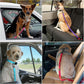 Plutus Pet Dog Seat Belt for Car, Adjustable Dog Car Harness with Carabiner Clip, Reflective Safety Dog Seatbelt Leash with Elastic Bungee, Ranger Green