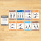 Arena Strength Workout Cards - Instructional Fitness Deck for Booty Band Workouts, Beginner Fitness Guide for Resistance Band Training Exercises at Home. Includes Workout Routines.