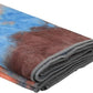 Yoga Towels , Non Slip Hot Yoga Towel Skidless Waffle Texture, 100% Absorbent Odorless Microfiber Yoga Blanket, Standard Sized 24 x72 in Mat Towel,for Hot Yoga, Bikram, Pilates ( Blue & Grey)…1