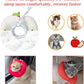 Kitten Cones After Surgery 0-6 Months, Donut Extra Small Kittern Cone Collar Soft to Stop Licking Neck, Elizabethan e Collar for Recovery (S for Kitten [Neck: Up to 7.5"] - Apple)
