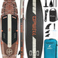 UPWELL 10'6"/11'/11'6" Inflatable Paddle Board, Stand Up Paddlboard for Youth & Adults, Stable Design, Premium SUP Accessories, Backpack, Leash, Hand Pump, Fins