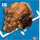 Jack&Pup Beef Bones, Knee Cap for Dogs, Long Lasting Natural Dog Bones, Beef Bone Knee Caps for Large Dogs. (10 Pack)
