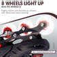 Inline Skates for Kids and Adult, Adjustable Fun Illuminating Skates for Girls, Boys, Women and Men Outdoor and Indoor, Beginner