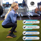 Squat Wedge Block Cork 2 Pack - Non Slip Heel Elevated Wedge and Calf Raise Block - Slant Board for Squats to Avoid Muscle Strain
