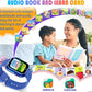 Goodatech Kids Smart Watch for Boys Girls, 1.54'' Smartwatch with 26 Puzzle Games,HD Camera,Video Music Player,Pedometer,Flashlight,Audio Book etc., Aluminum Case and Sport Band (Blue)