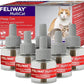 FELIWAY® MultiCat 6 x 30 Day Cat Calming Refills for Pheromone Diffuser, 6 x 48ml Value Pack- Helps Reduce Conflicts and Signs of Tension in Multi-Cat Households