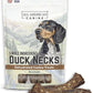 6 Natural Duck Neck Dog Treats – Single Ingredient, Dehydrated & Chewy – Low-Fat, High-Protein Training Reward – Made in USA