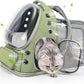 Expandable Cat Backpack,Cat Bubble Backpack Carrier for Carrying Cats, Pets and Small Dogs,Airline-Approved,Designed for Travel, Hiking, Walking,Car