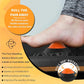 Trobing Standing Desk Mat Balance Board with Rollerball, Wooden Wobble Anti Fatigue Mat Balance Board for Standing Desk, Home Office Non-Slip Comfort Floor Mat to Relieve Foot, Knee, and Back Pain