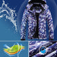 MOERDENG Women's Waterproof Ski Jacket Warm Winter Coat Outdoor Windbreaker Hiking Snowboarding Jacket