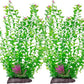 Hamiledyi Aquarium Plastic Plants Aquarium Decor Artificial Fish Tank Plants,Tall Fish Tank Decorations, Extra Large Aquarium Plant 20.4-inch Tall,2PCS