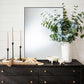 27x36 Inch Black Bathroom Mirror for Wall, Aluminum Frame Rectangle Rectangular Vanity Mirror, Modern Large for Bedroom, Living Room, Horizontal or Vertical