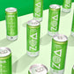 ZOA Zero Sugar Energy Drinks, Green Apple - Sugar Free with Electrolytes, Healthy Vitamin C, Amino Acids, Essential B-Vitamins, and Caffeine from Green Tea - 12 Fl Oz (12-Pack)