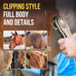Horse Clippers Cordless Quiet, Professional Livestock Clippers with 4 Guide Guards, Electric Rechargeable Cordless Grooming Clippers for Horse, Cats and Dogs