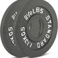Cast Iron Olympic Weight Plates – Free Weights with 2-inch Hole & Anti-Rust Hammertone Finish - Ideal for Strength Training, Crossfit Equipment & Home Gym Set – Sold in Pairs - 2.5LB–45LB