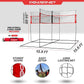 PowerNet Four Square Volleyball Net, Fun New Game, Play at The Park or Beach, 2 Versions