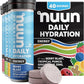 Nuun Energy Electrolyte Tablets with Ginseng, Caffeine from Green Tea Extract, Vitamin B12, B6, B5, Magnesium & 4 Other Electrolytes, Gluten Free & Vegan, Mixed Flavors, 4 Pack (40 Servings Total)