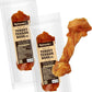 Afreschi Natural Turkey Tendon Bone (M) Pack of 2, Dog Treats for Signature Series, All Natural Human Grade Puppy Chew, USA-Sourced Turkey Tendon, Hypoallergenic, Rawhide Alternative