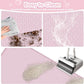 Cat Litter Mat, Extra Large 40" x 28" Silicone Mat Litter Trapping Mat for Scatter Control, Soft on Kitty Paws, Easy to Clean (Pink)